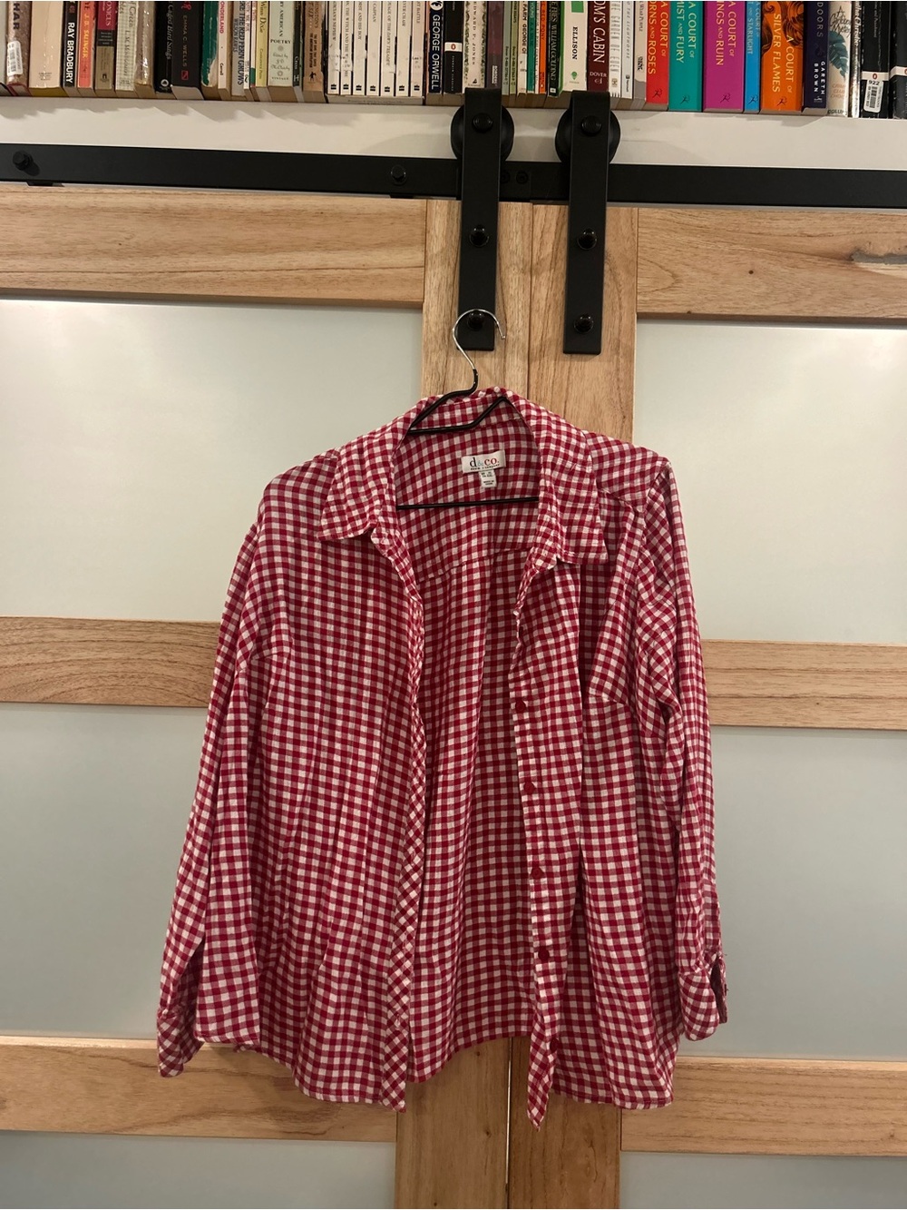 cutie checkered button up